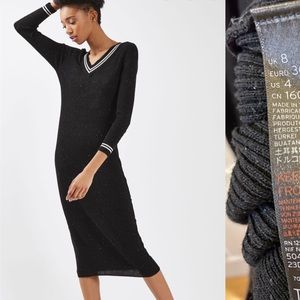Topshop maxi sweater dress